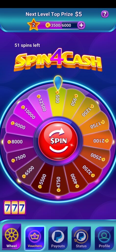 spin the wheel