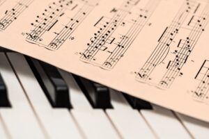 piano sheet music